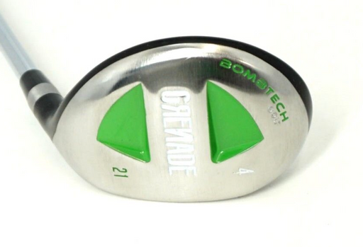 BombTech Grenade 21 Degree 4 Hybrid Regular Steel Shaft BombTech Grip