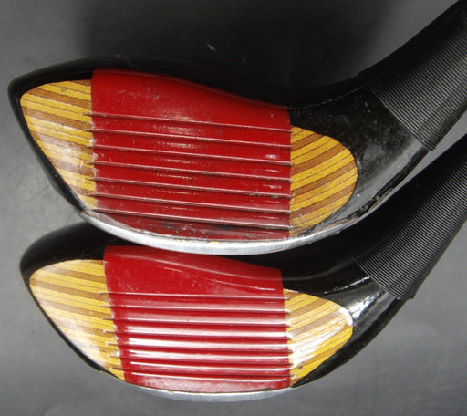 Set of 2 Ping Eye2 Black Dot Driver & 3 Wood Regular Steel Shafts Ping Grips
