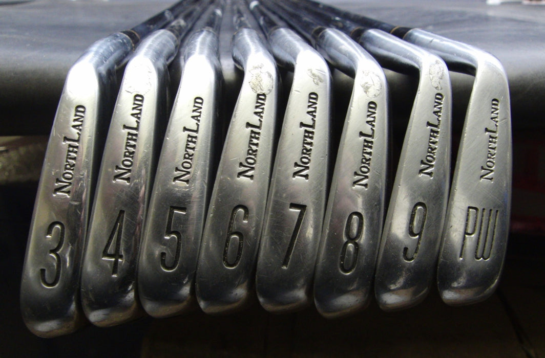 Set of 8 x North Land Miracle Lite Forged Irons 3PW Regular Steel Shafts