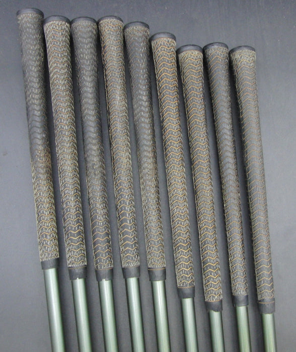 Set of 9x Ben Hogan Edge Forged 3-SW Irons Regular Graphite Shafts Black Grips