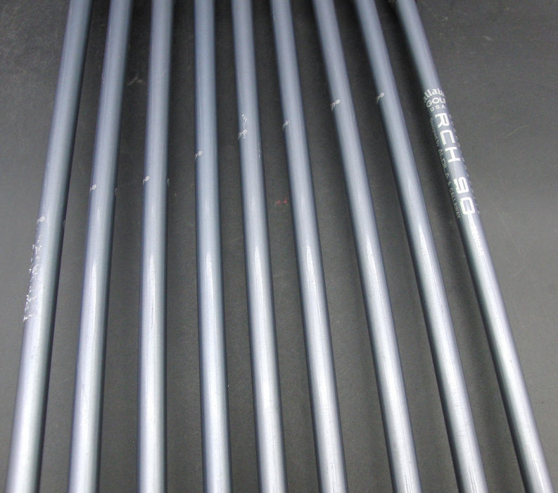 Set of 9x Callaway S2H2 3-SW Irons Regular Graphite Shafts Callaway Grips
