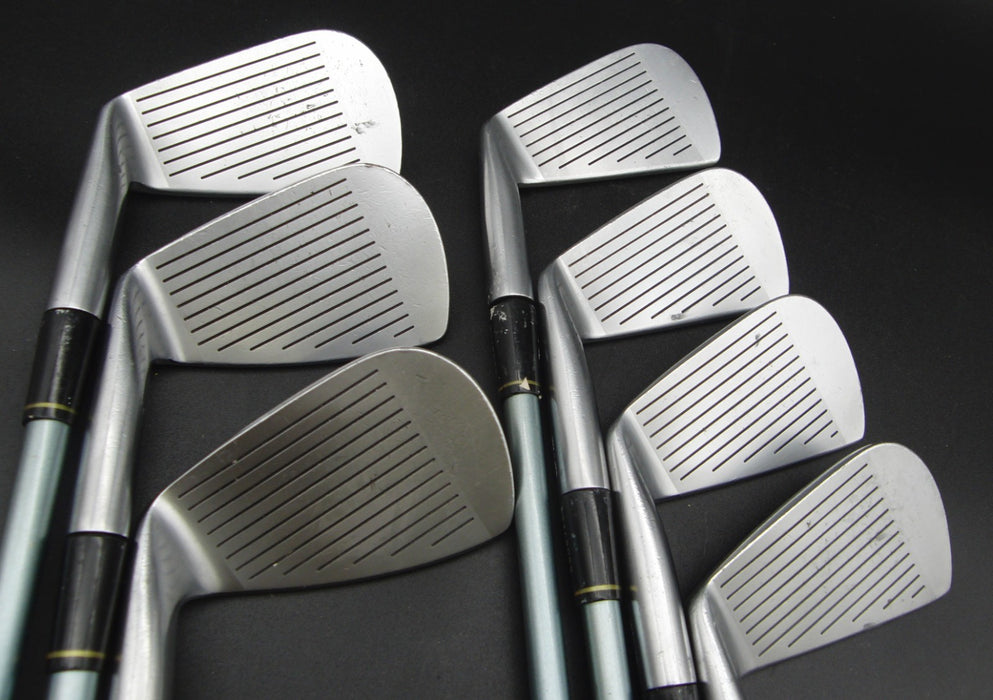 Set of 7x Honma LB-737 Irons 3-9 Stiff Graphite Shafts Honma Grips*