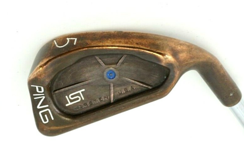 Ping ISI BeCu Copper Beryllium Blue Dot 5 Iron Stiff Steel Shaft
