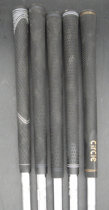 Set of 5x Mizuno MX-23 GF Forged 4-8 Irons Extra Stiff Steel Shafts Mixed Grips