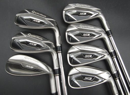 Set of 7x TaylorMade M3 Irons 5-SW Regular Steel Shafts GolfPride Grips*