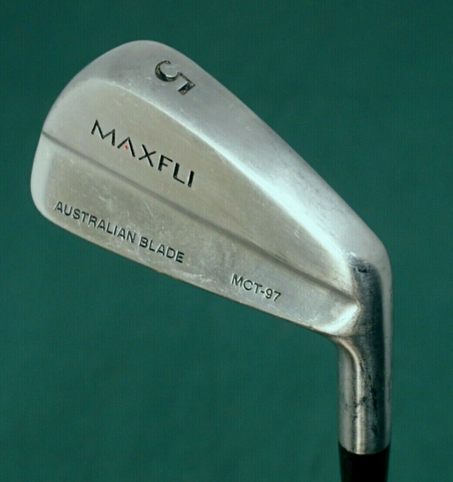 Maxfli MCT-97 Australian Blade 5 Iron Stiff Steel Shaft Maxfli Grip