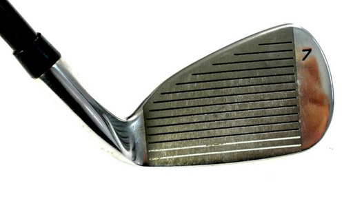 Left Handed TaylorMade Firesole Nickel/Steel 7 Iron Stiff Graphite