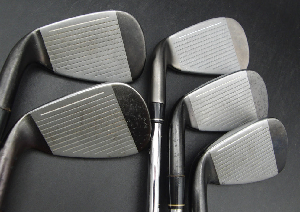 Set of 5x TaylorMade Burner 2.0 Irons 6-PW Stiff Steel Shafts Mixed Grips