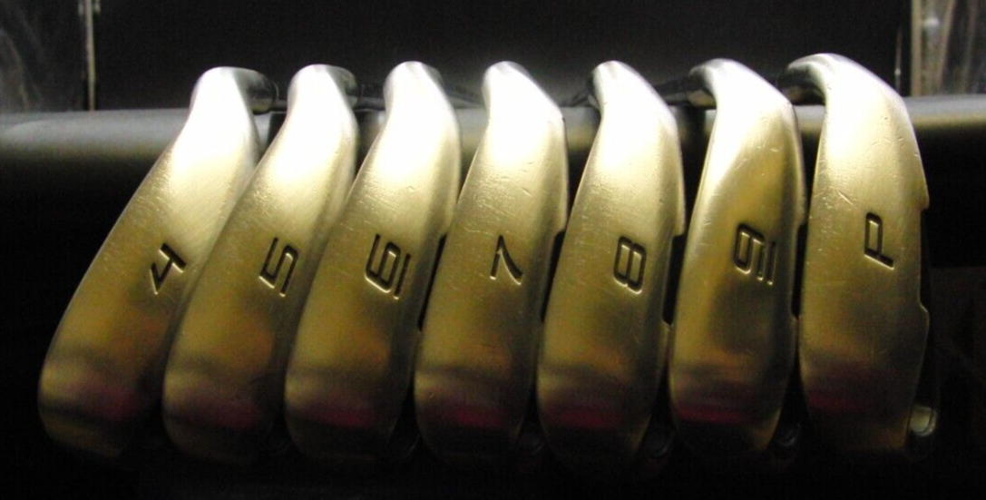 Set of 7 x Cobra King UFI Irons 4PW Stiff Steel Shafts Cobra Grips*