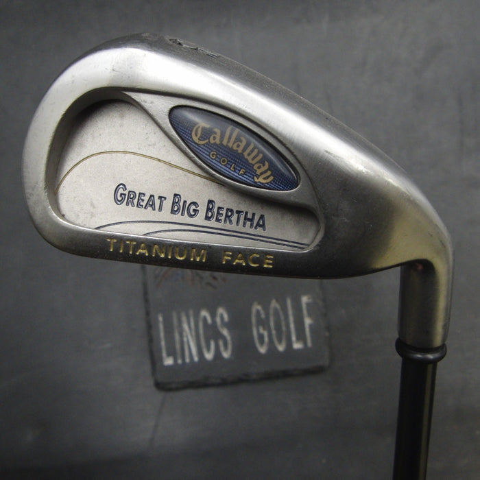 Callaway Great Big Bertha TitaniumFace 5 Iron Stiff Graphite Shaft Callaway Grip