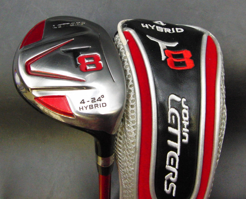 John Letters T8 24° 4 Hybrid Uniflex Graphite Shaft John Letters Grip & H/C