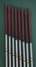 Set Of 8 x Slazenger Californian/ Johnny Miller Irons 3-PW Regular Steel Shafts