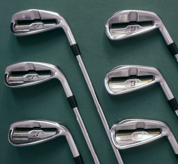 Set Of 6 x Bridgestone JGR Irons 6-9 + P1 & P2 Wedges Stiff Steel Shafts