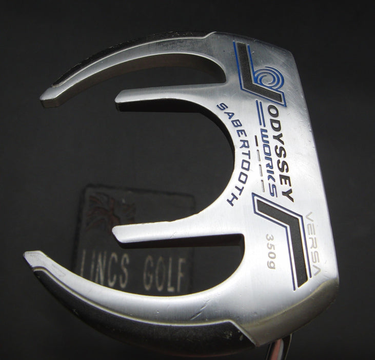 Odyssey Works Versa Sabertooth 350g Putter 82cm Length Steel Shaft Odyssey Grip*