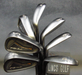 Set of 7 x Wilson Staff FG Tour M3 Forged Irons 4PW Stiff Steel Shafts