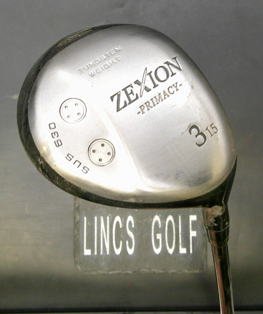 Zexion Primacy SUS 630 15° 3 Wood Regular Graphite Shaft Zexion Grip