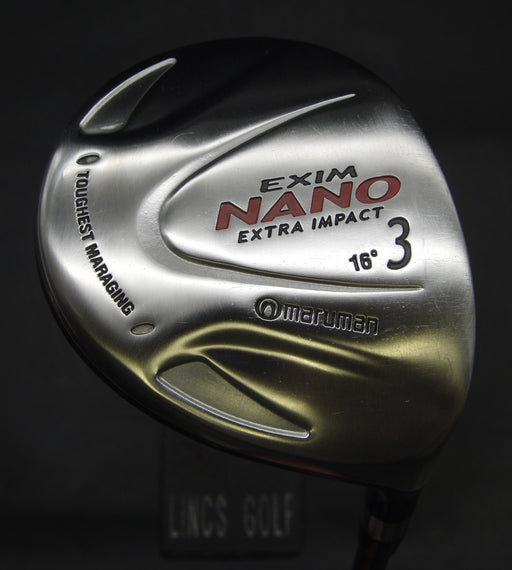 Maruman Exim Nano Extra Impact 16° 3 Wood Regular Graphite Shaft Golf Pride Grip