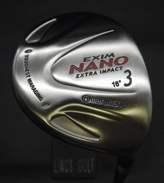 Maruman Exim Nano Extra Impact 16° 3 Wood Regular Graphite Shaft Golf Pride Grip