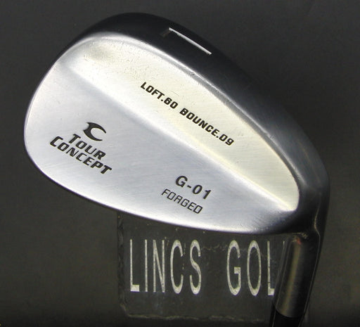 Tour Concept G-01 Forged Lob Wedge Regular Steel Shaft Grip Rite Grip