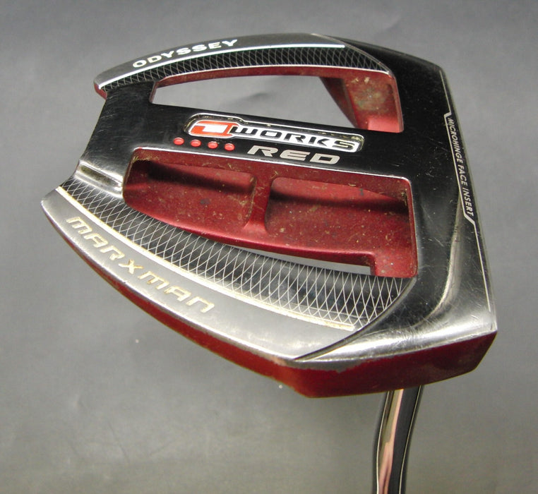 Odyssey O Works Red Marxman Putter 87cm Length Steel Shaft Super Stroke Grip