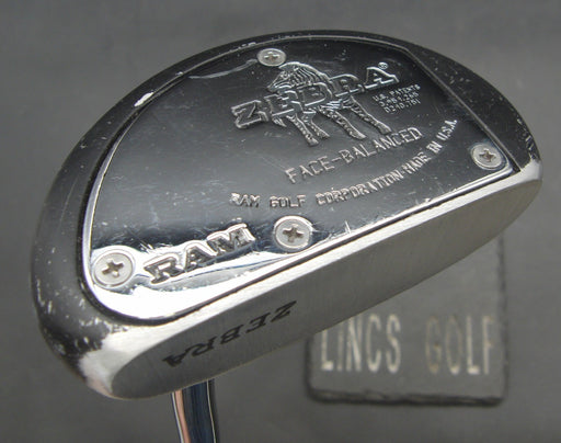 Ram Zebra Face-Balanced Putter 87cm Length Steel Shaft Zebra Grip