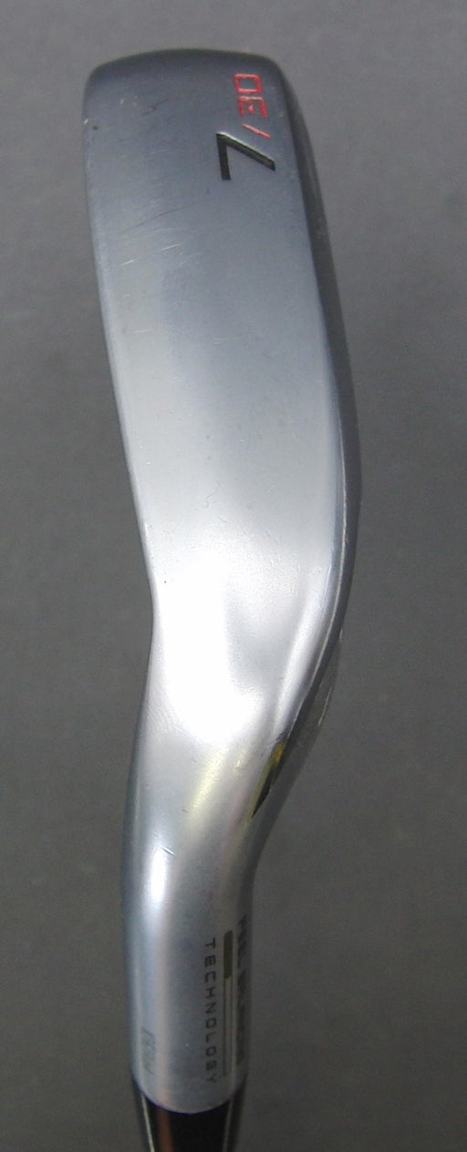 Left-Handed Cleveland Launcher UHX 30° 7 Iron Regular Steel Shafts Lamkin Grips