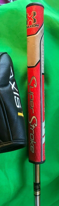 Hardly Used Axis1 Umbra Putter Steel Shaft 86cm Scotty Super Stroke Grip + H.C.