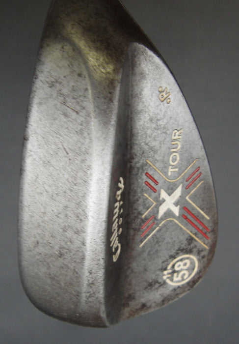 RAW Callaway X Tour 58° Sand Wedge Stiff Steel Shaft with Grip