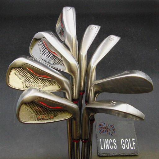 Set of 8 x Yonex VMX Irons 4-SW Regular Steel Shafts Mixed Grips