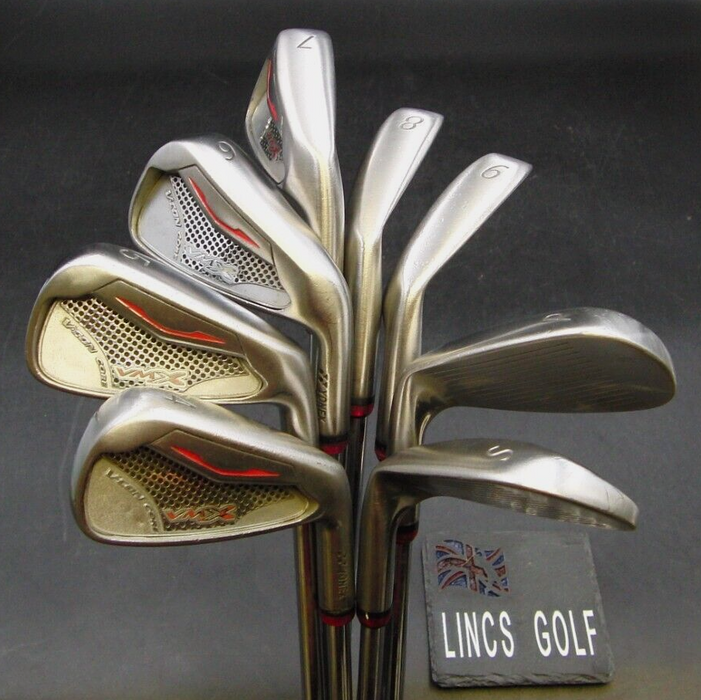 Set of 8 x Yonex VMX Irons 4-SW Regular Steel Shafts Mixed Grips