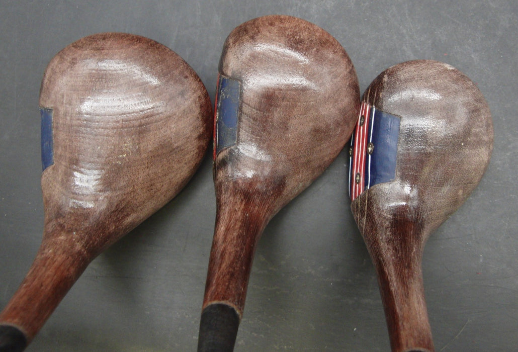 Set of 3 Swilken St.Andrews Driver & 3+5 Woods Regular Steel Shafts Swilken Grip