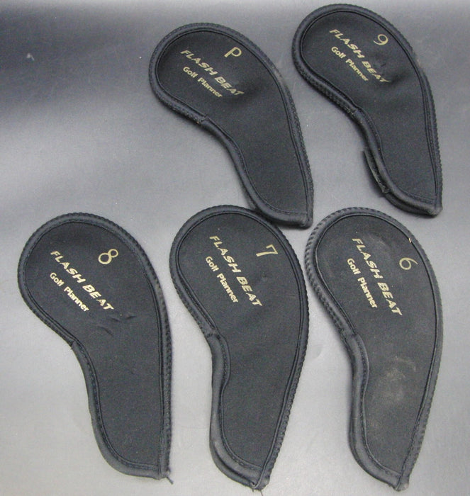 Set of 5 x Golf Planner Flash Beat Irons 6-PW Head Covers