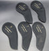 Set of 5 x Golf Planner Flash Beat Irons 6-PW Head Covers