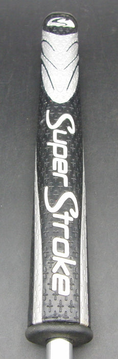 Odyssey White Steel 2-Ball Putter Steel Shaft 86cm Length Super Stroke Grip