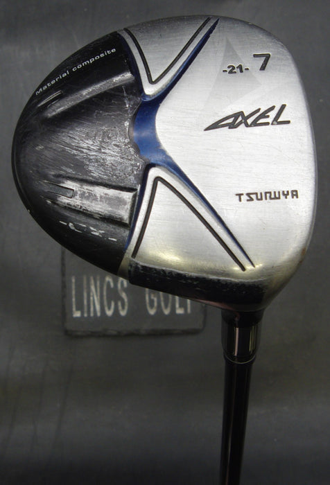 Axel Tsuruya Material Composite 21° 7 Wood Regular Graphite Shaft Yellow Grip