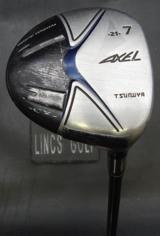 Axel Tsuruya Material Composite 21° 7 Wood Regular Graphite Shaft Yellow Grip