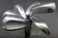 Set of 6x PRGR U+ 100 H/S Hybrid Irons 6-PW+AW Regular Graphite Shafts