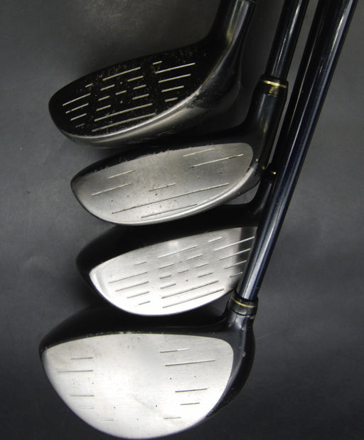 Set of 4 XXIO Twin AX-Sole Driver & 3+5+7 Woods Regular Graphite Shafts*