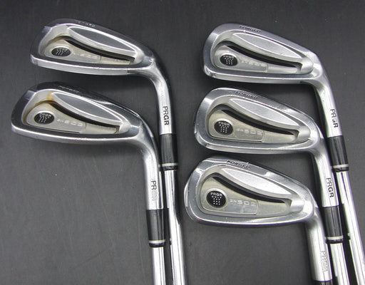 Set of 5x PRGR GN-502 6-PW Irons Regular Steel Shafts Golf Pride Grips