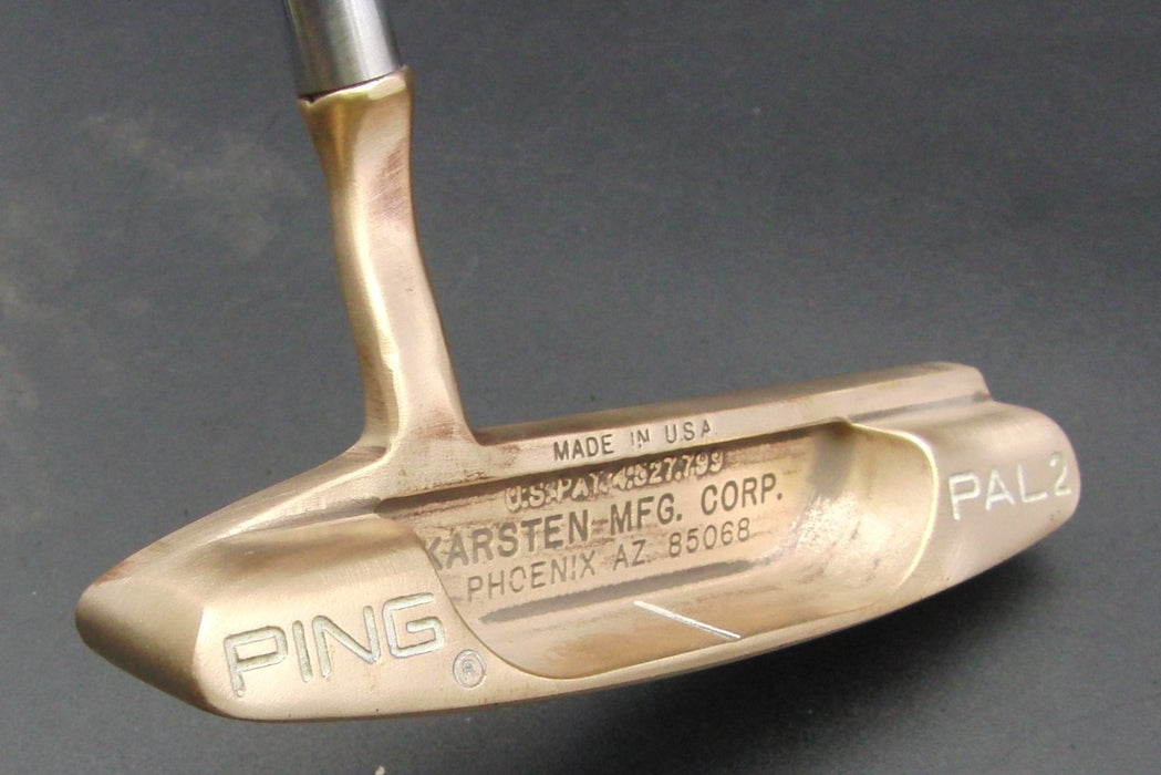 Ping Pal2 BeCu Putter Steel Shaft 86cm Length Psyko Grip