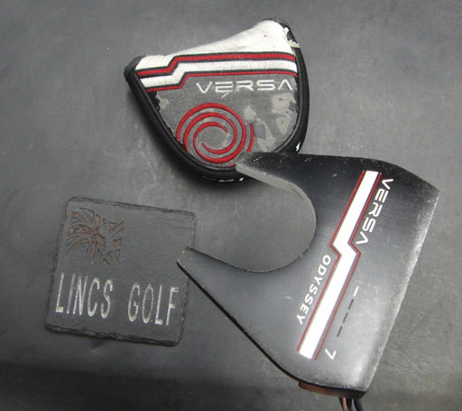 Odyssey Versa 7 Putter Steel Shaft 86cm Length Super Stroke Grip + Head Cover*