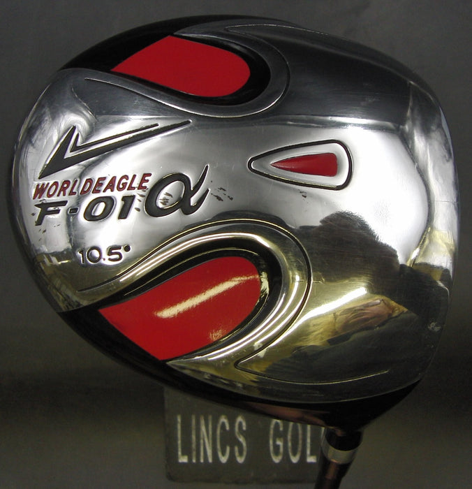 Japanese World Eagle F-01F-01α 10.5º Driver Regular Graphite Shaft Black Grip