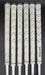 Set of 6x Cobra Baffler Red Irons 7-SW+GW Stiff Steel Shafts Golf Pride Grips