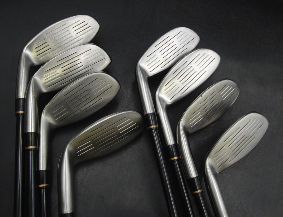 Set of 8x Spalding High Ball Irons 4-PW+AW Regular Graphite Shafts Spalding Grip
