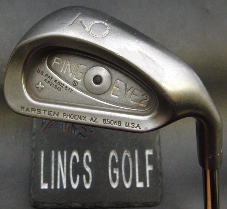 Ping Eye 2 Karsten Black Dot 9 Iron Stiff Steel Shaft John Byron Grip