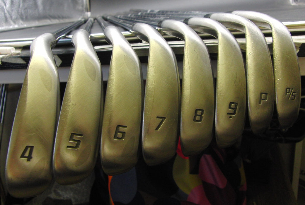 Set of 8x Bridgestone Tourstage ViQ 4-PW + GW Irons Stiff Steel Shafts