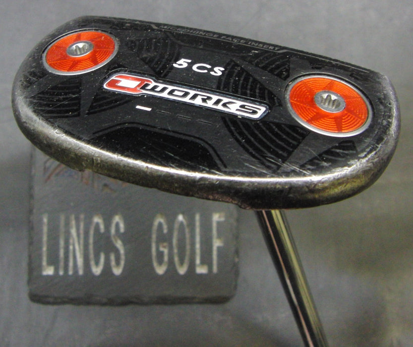 Odyssey Works 5 CS Putter Steel Shaft 86cm Length Super Stroke Grip*