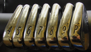 Set of 7 x Wilson Staff FG62 Irons 4-PW Regular Steel Shafts Golf Pride Grips