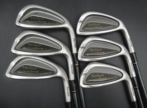 Set of 6 x Maruman Verity-U Irons 3-8 Regular Graphite Shafts Maruman Grips*