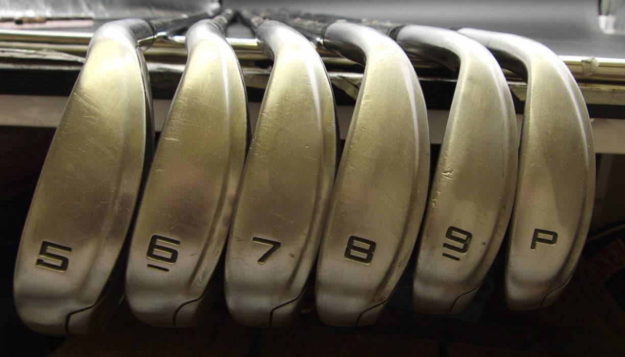 Set of 6x Nike Slingshot Irons 5-PW Uniflex Steel Shafts Nike Grips
